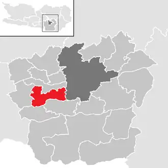 Location in the district