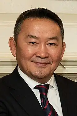 5th President Khaltmaagiin Battulga