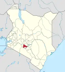 Location in Kenya
