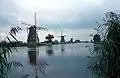 The windmills of Kinderdijk, the Netherlands