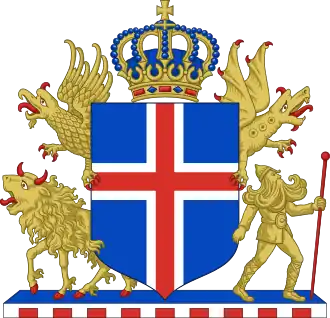 Coat of arms of Kingdom of Iceland