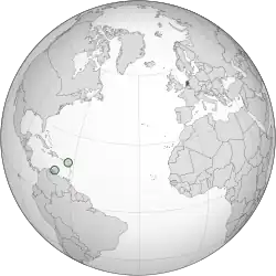 Location of the Netherlands