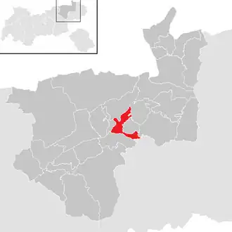 Location in the district
