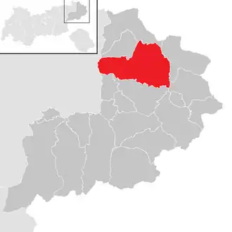 Location in the district