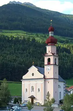 The church of St. Johann in Ahrntal