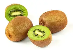 A Kiwifruit is a berry.