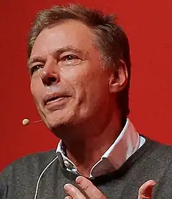 BusinessmanKlaus Riskær Pedersen(Klaus Riskær Pedersen Party)from Capital Region