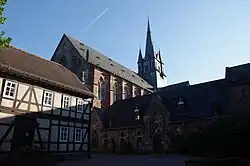 The monastery in Haina