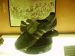 Ronald Koeman's Adidas boots used in the 1992 European Cup final.