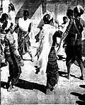 Koli women performing Koli dance in their home city Mumbai, 11 January 1942