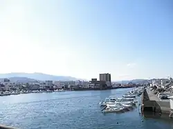 View of Downtown Komatsushima and Kandase River