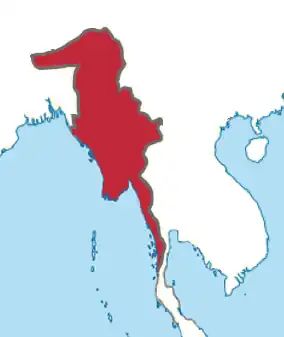 Konbaung Dynasty in 1824