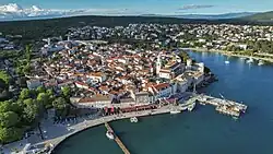 The old town in Krk