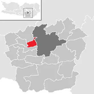 Location in the district