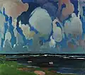 Clouds in Finland by Konrad Krzyżanowski, 1908