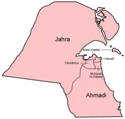 Governorates of Kuwait