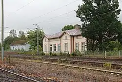Railway Station in today's Pöytyä, not used any more