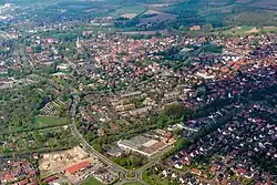 Aerial view of Lüdinghausen