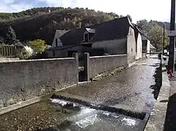 The Échez river at Les Angles