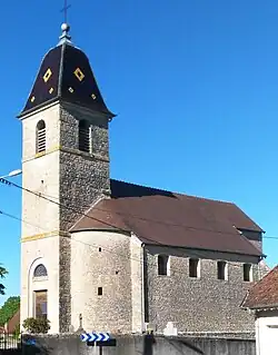The church of Saint-Urs in Motey-sur-Saône