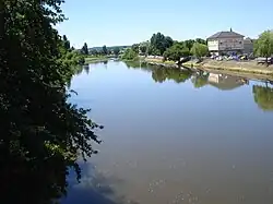 The Arroux in Gueugnon.