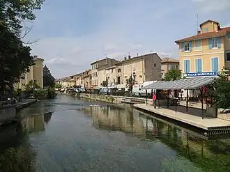 View of L'Isle-sur-la-Sorgue