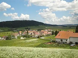 View of La Brévine