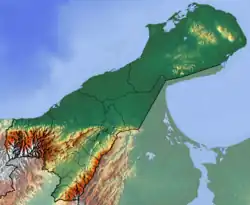 Topography of the department