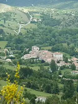 A general view of La Palud-sur-Verdon