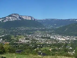 A general view of La Ravoire