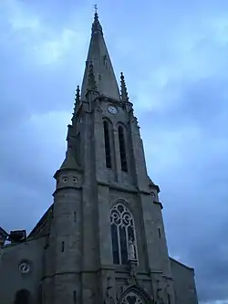 The church of Our Lady of the Assumption, in La Boissière-de-Montaigu