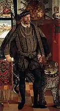 Ladislaus or Laßla von Fraunberg by Hans Muelich, 1557