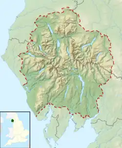 Scafell Pike is located in Lake District