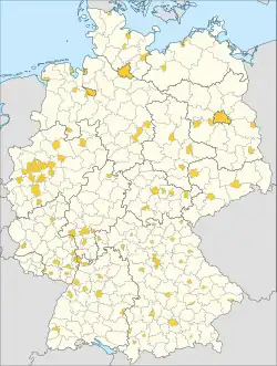 List of cities in Germany with more than 100,000 inhabitants is located in Germany