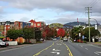 Goldstream Village which is in the centre of Langford