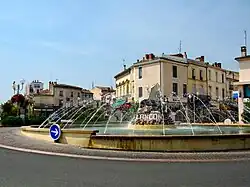 Downtown Langon.