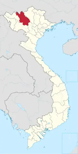 Lào Cai province in Vietnam