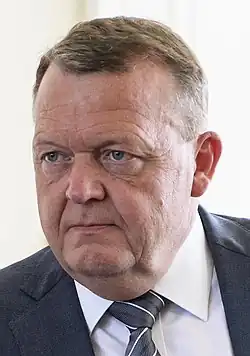 Prime MinisterLars Løkke Rasmussen(Venstre)from Southern Denmark