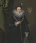 Portrait of Bianca Lucia Aliprandi, 1602, private collection