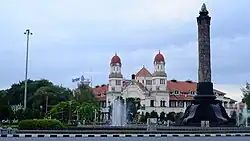 Lawang Sewu and Tugu Muda (right)