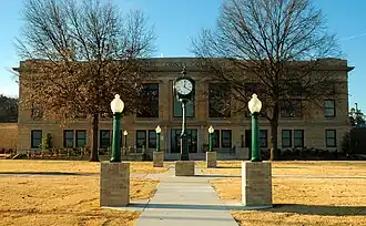 LeFlore County Courthouse in Poteau