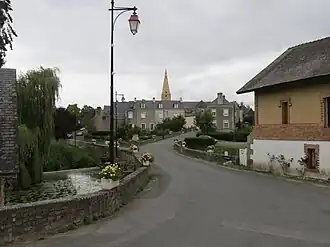 A general view of Le Bourg-d'Iré
