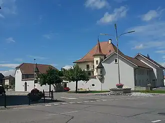 The castle of Domdidier