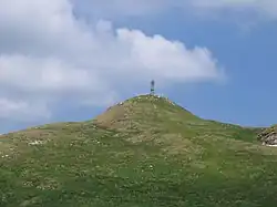 The summit of Le Reculet peak