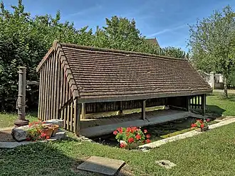 The wash house in Le Tremblois
