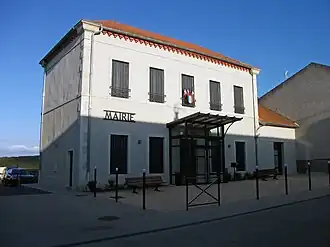 The town hall in Le Vernet