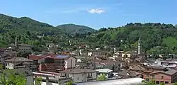 A view over the town of Leffe