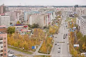 Surgut at the end of September