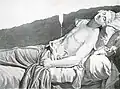 The Last Moments of Michel Lepeletier, The Death of Lepeletier de Saint-Fargeau or Lepeletier on his Deathbed {1793}