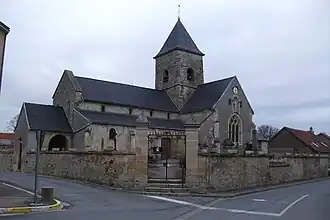 The church of Saint-Remi in Les Mesneux
